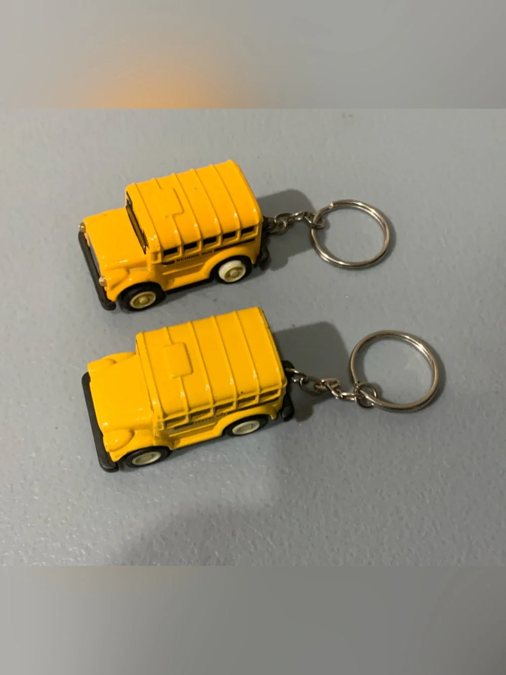 Yellow School Bus Keychain Toy - Kids Toys
